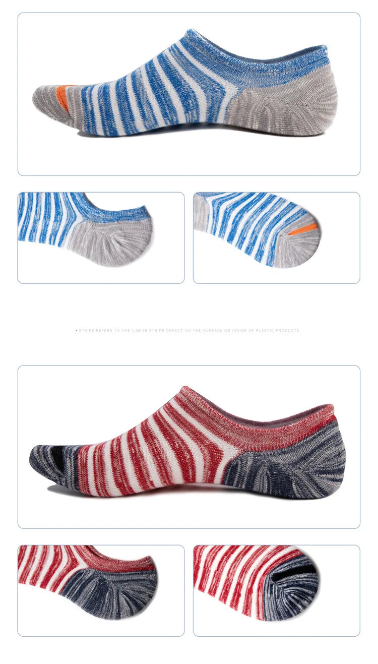 Breathable Non Slip Low Cut Socks