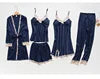 Summer Lace Five Piece Sleepwear
