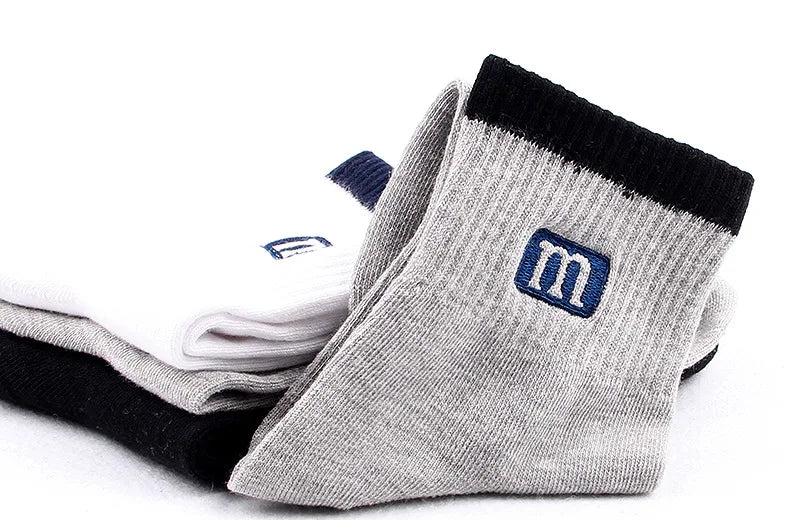 Men’s Premium Cotton Crew Socks – 3 Pair Pack