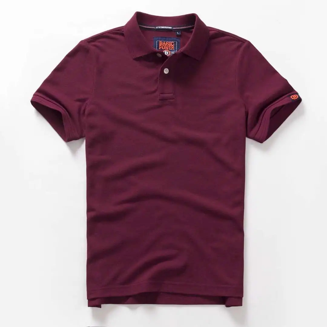 Embroidered Cotton Casual Summer Polo