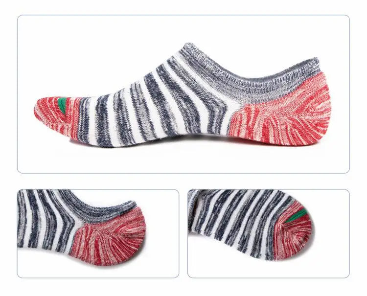 Breathable Non Slip Low Cut Socks