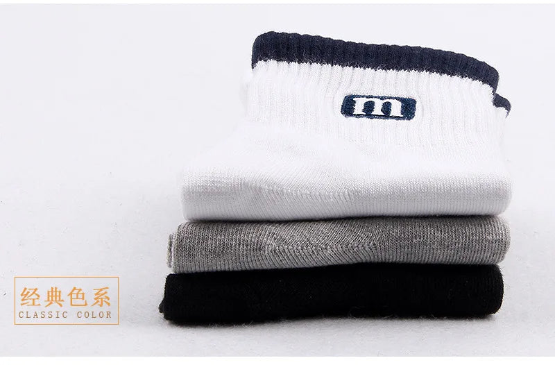 Men’s Premium Cotton Crew Socks – 3 Pair Pack
