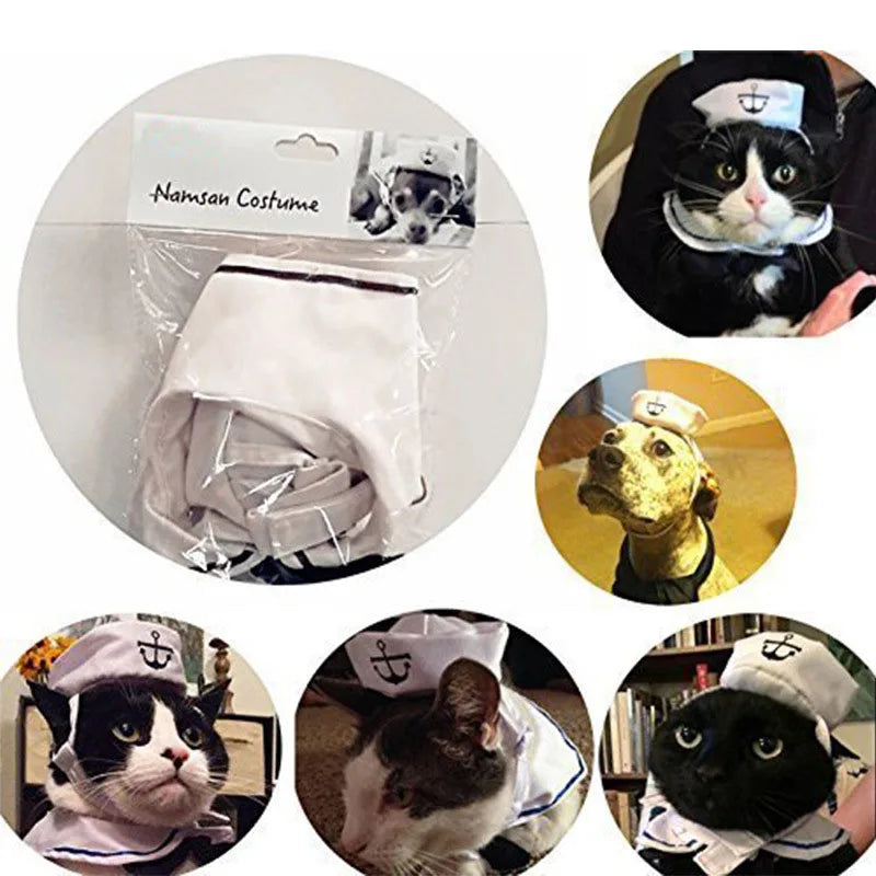 Navy Sailor Pet Halloween Costume