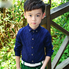 TITLE: Timeless Boy's Classic Cotton Shirt