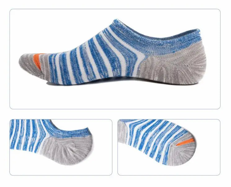 Breathable Non Slip Low Cut Socks