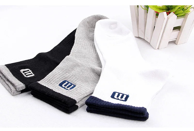 Men’s Premium Cotton Crew Socks – 3 Pair Pack