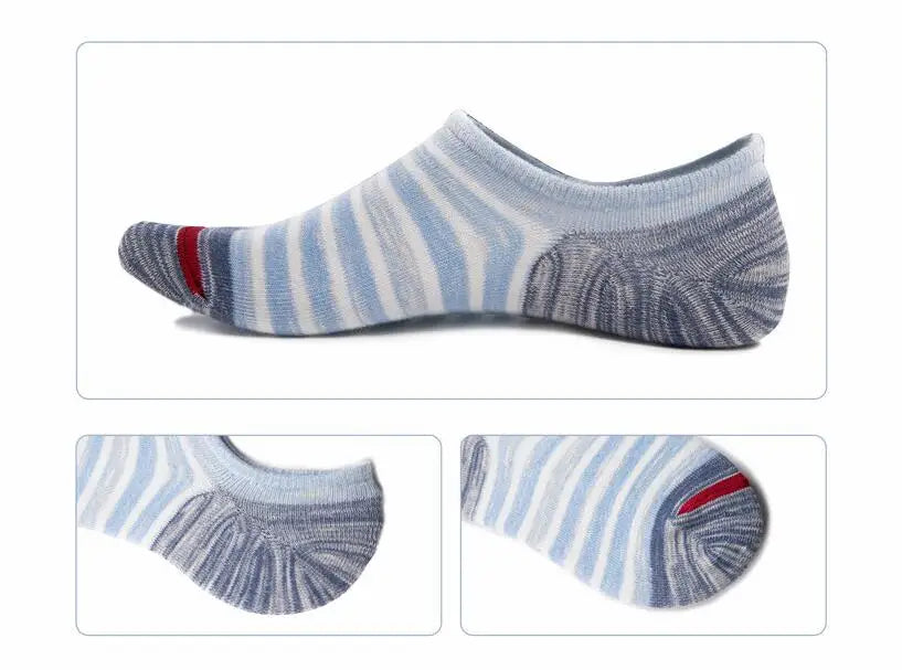 Breathable Non Slip Low Cut Socks