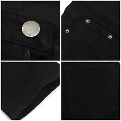 Mens Flared Leg Jeans Trousers