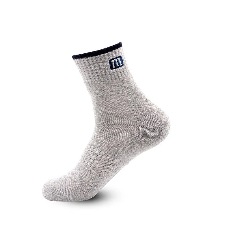 Men’s Premium Cotton Crew Socks – 3 Pair Pack