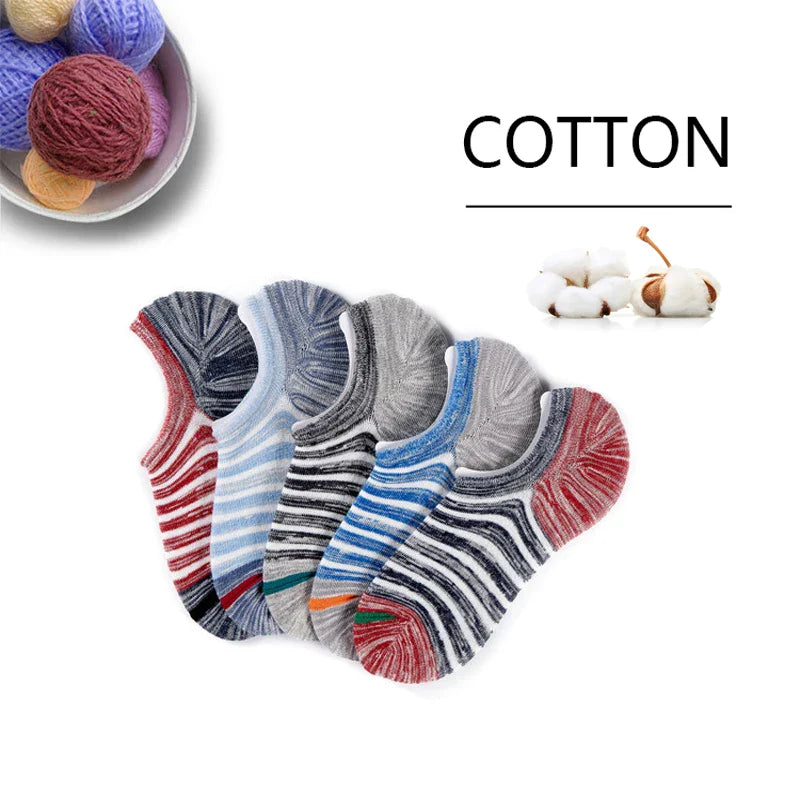 Breathable Non Slip Low Cut Socks