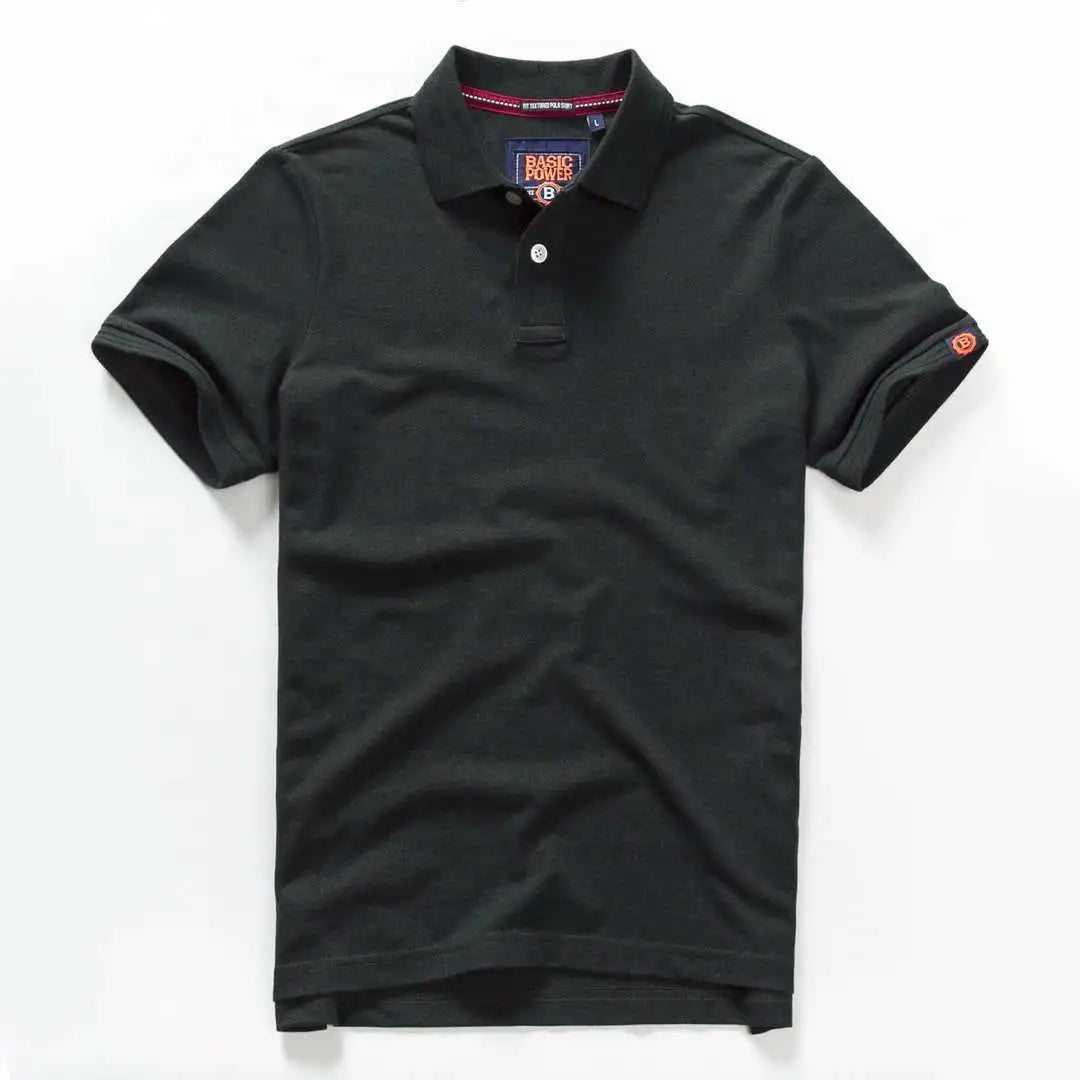 Embroidered Cotton Casual Summer Polo