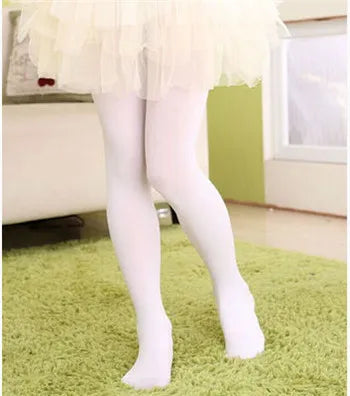 Girls Ballet Velvet Tights Kids