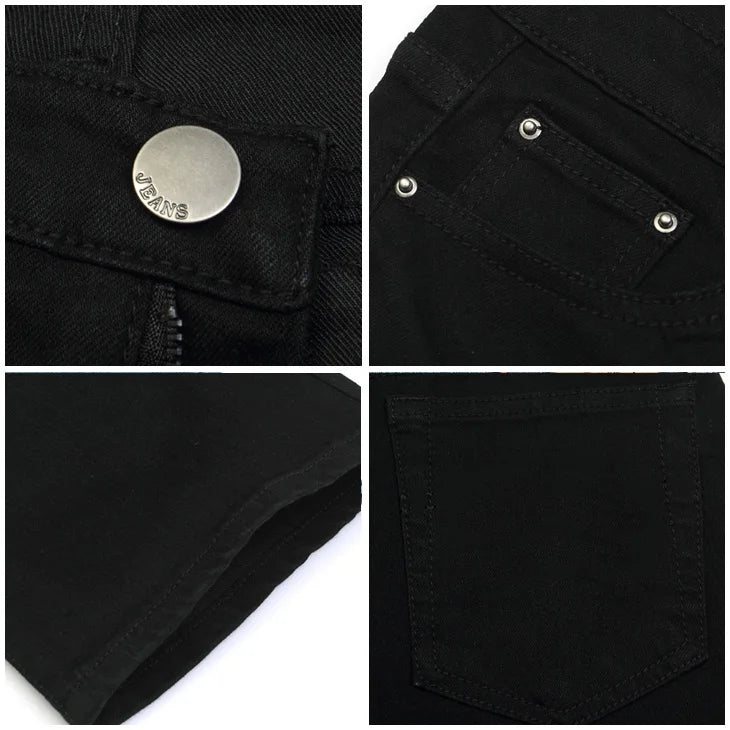 Mens Flared Leg Jeans Trousers