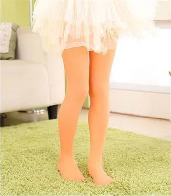 Girls Ballet Velvet Tights Kids