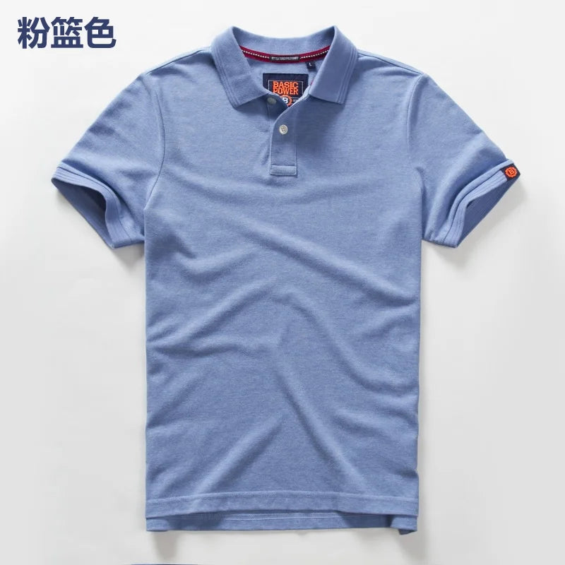 Embroidered Cotton Casual Summer Polo