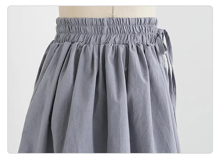 High Waist Loose Chiffon Shorts