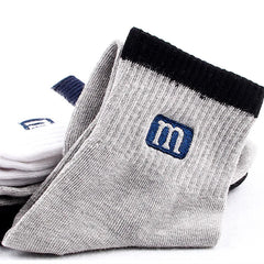 Men’s Premium Cotton Crew Socks – 3 Pair Pack