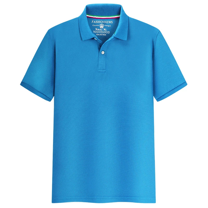 Polo Shirts Custom Logo Printing/embroidery 100% Polyester Breathable Male Polo Employee Polo Shirt Uniform Top Shirts For Men