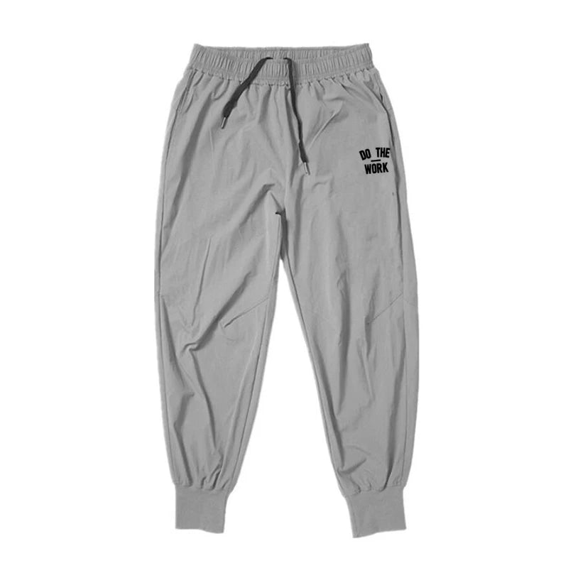 Joggers Pants Men Muscle Fitness Running Pants Training Sport Quick Dry Gym Training Sweatpants Bodybuilding Beam Mouth Trouser