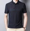 Striped Cotton Polo Casual