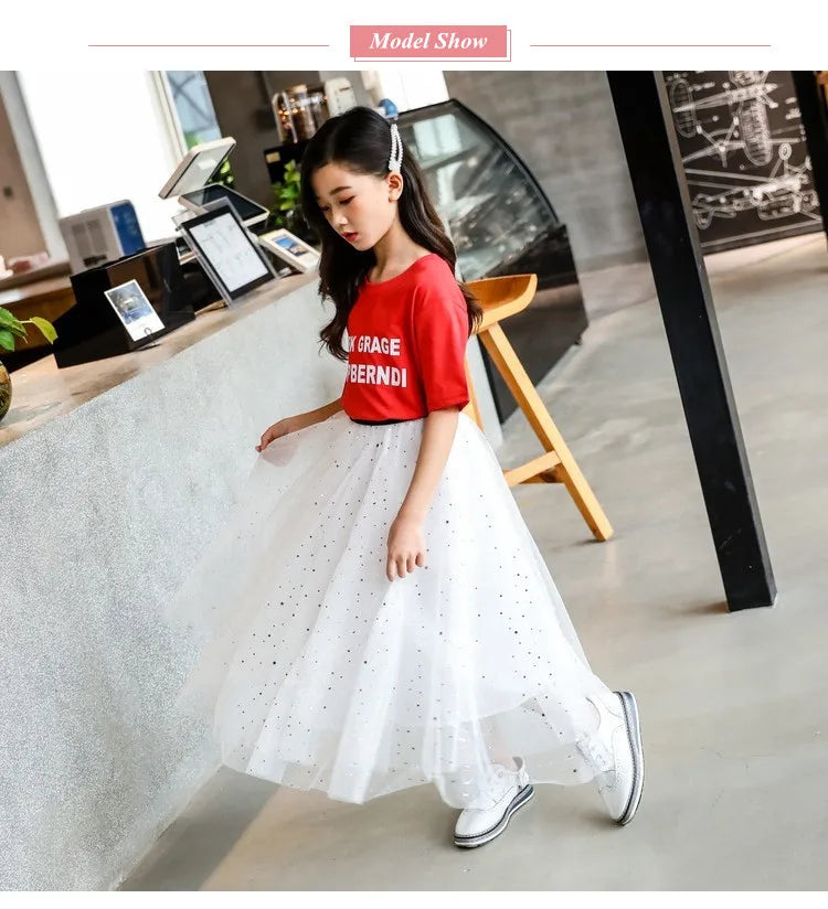 Girls Long Skirt Premium Edition