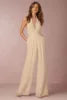 Chic Backless Solid Sleeveless Jumpsuit