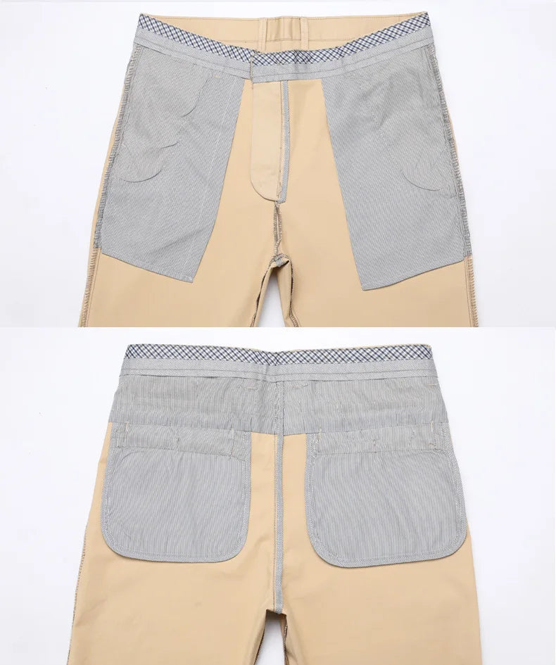 Premium Cotton Business Suit Pants