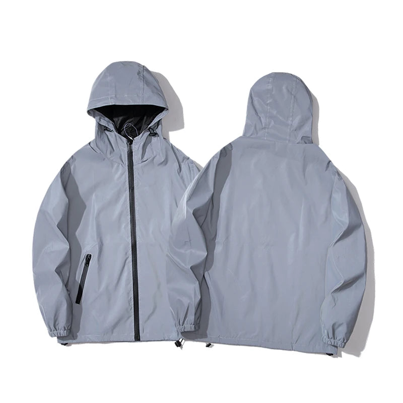 Urban Hooded Zip Windbreaker Jacket