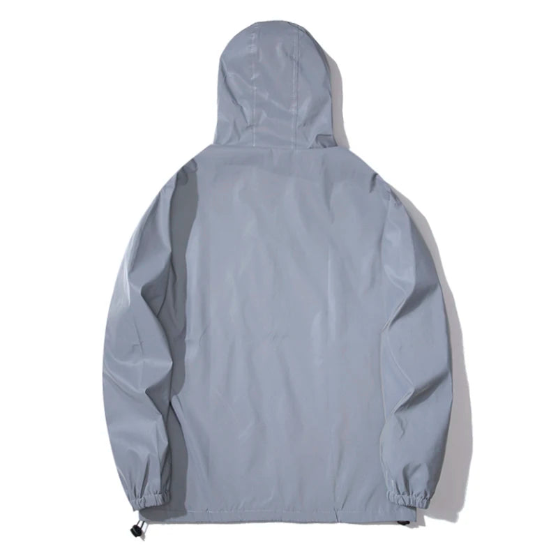 Urban Hooded Zip Windbreaker Jacket