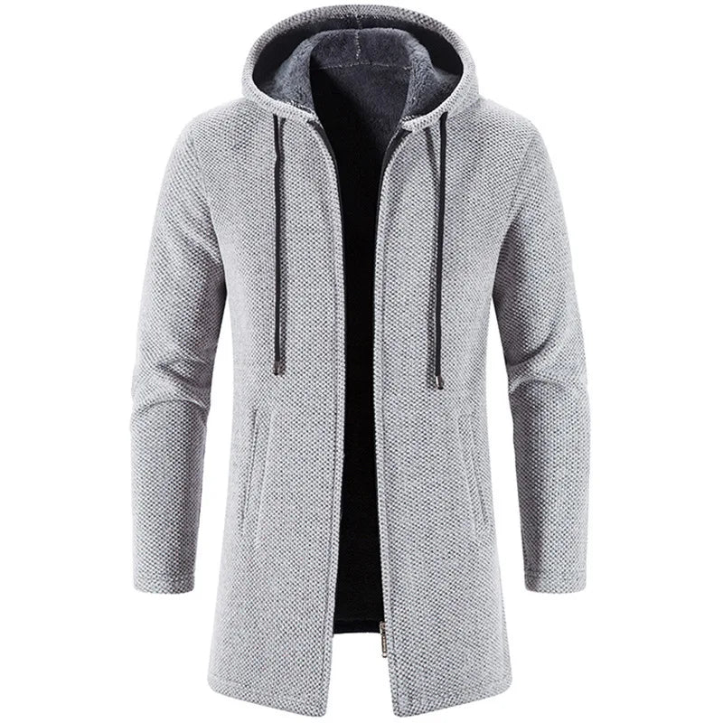 Hooded Casual Fleece Parka