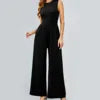 Effortless Wide-Leg Vest Jumpsuit