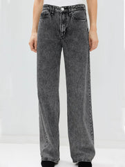 High Waist Plus Size Denim Jeans