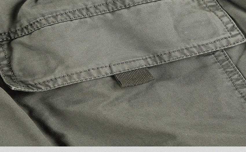 Relaxed Straight Casual Cotton Pants