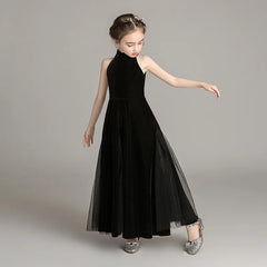 Elegant Sleeveless Princess Evening Dress