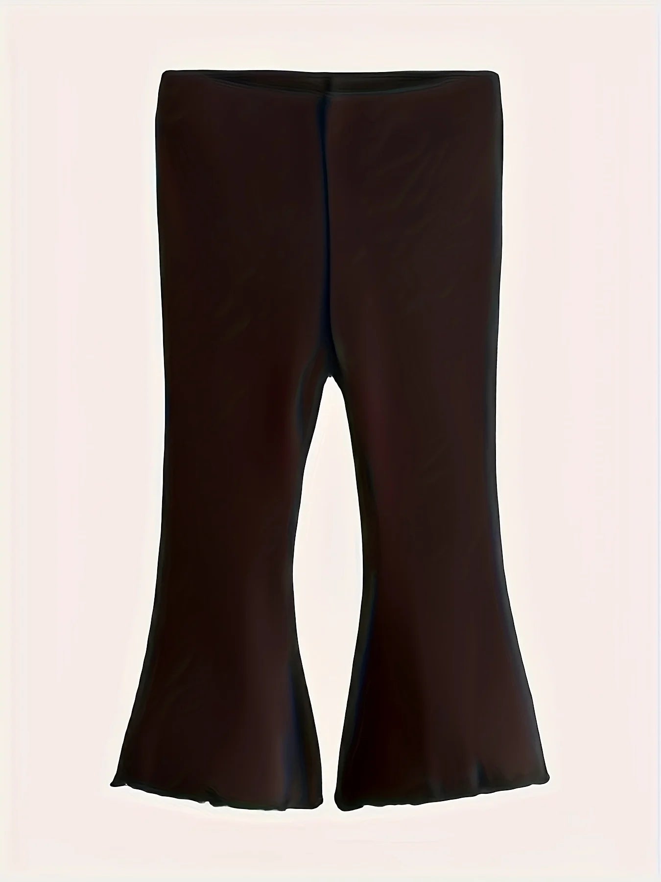 Sweet Flared Knit Legging Pants