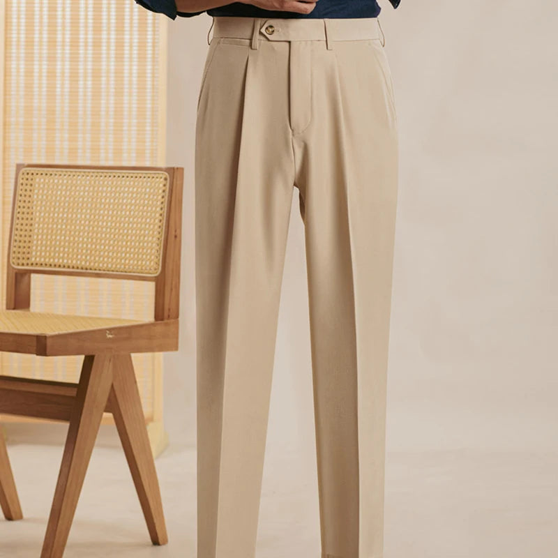 Modern Slim Business Formal Trousers