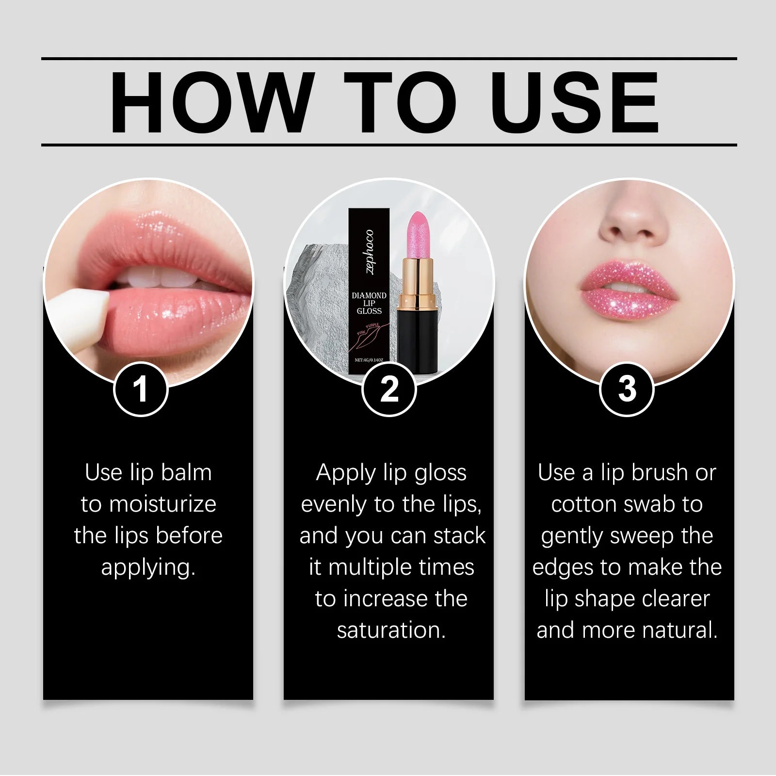 Diamond Glow Moisturizing Lip Gloss