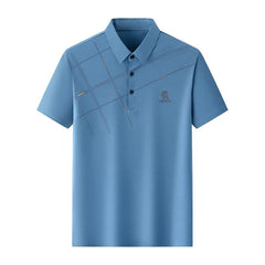 Ice Silk Polo Casual Ease