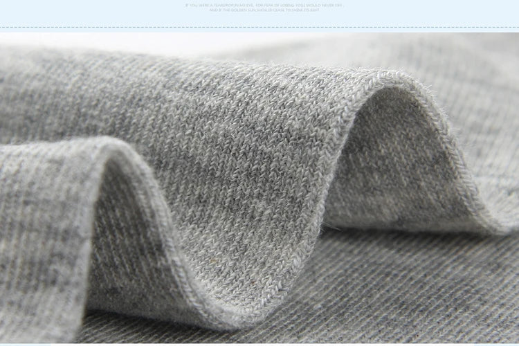 Men’s Large-Size Breathable Ankle Socks (5 Pairs)