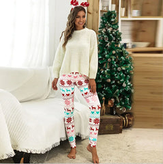 Christmas Leggings  Fashion Milu Deer Printing Festival Ultra Soft Brushed Pants Ankle Length Black Deals