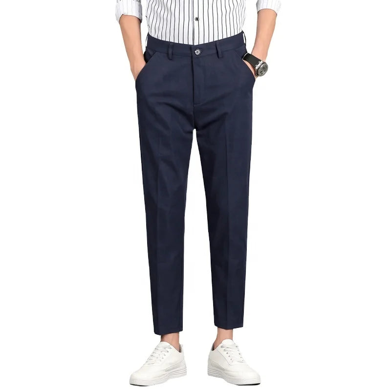 Tailored Slim Chino Trousers