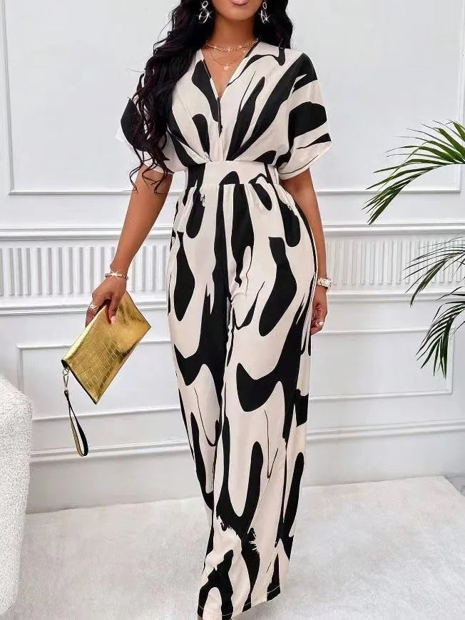 Printed Jumpsuit Stylish Premium Edition