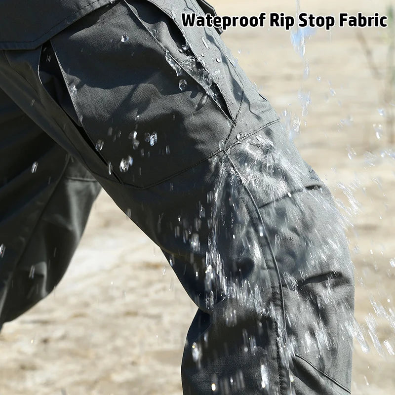 Tactical Waterproof Cargo Combat Pants