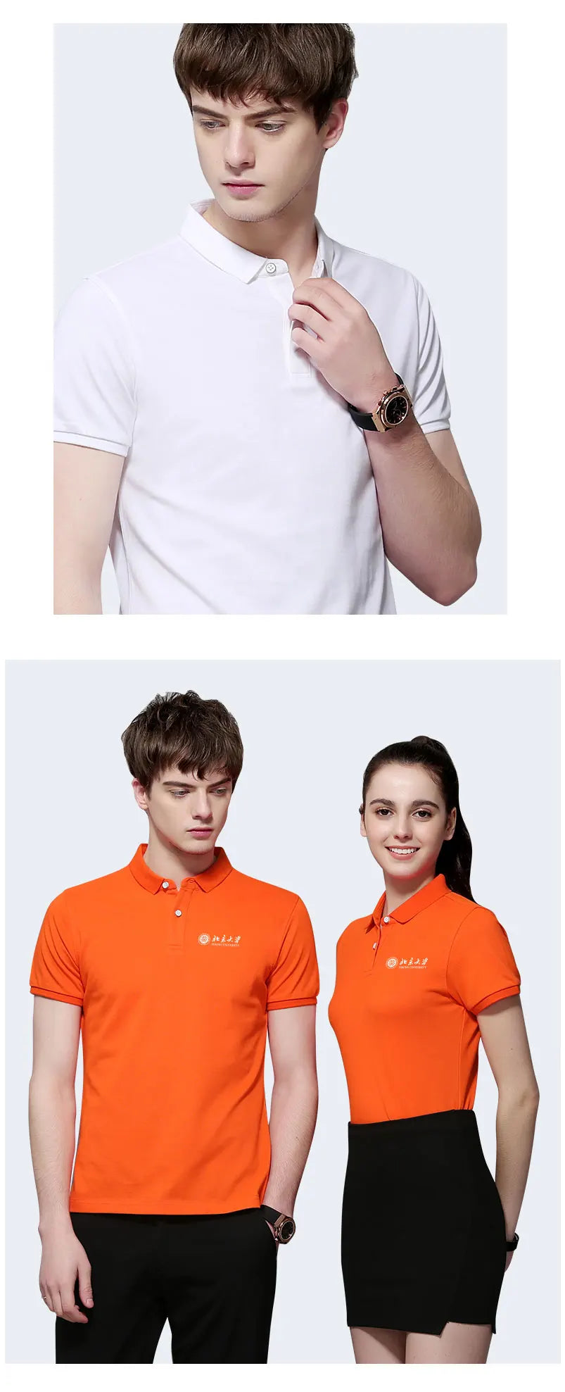 Polo Shirts Custom Logo Printing/embroidery 100% Polyester Breathable Male Polo Employee Polo Shirt Uniform Top Shirts For Men