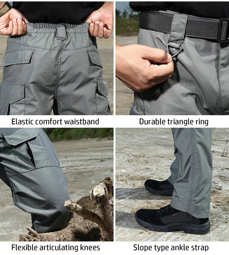 Tactical Waterproof Cargo Combat Pants
