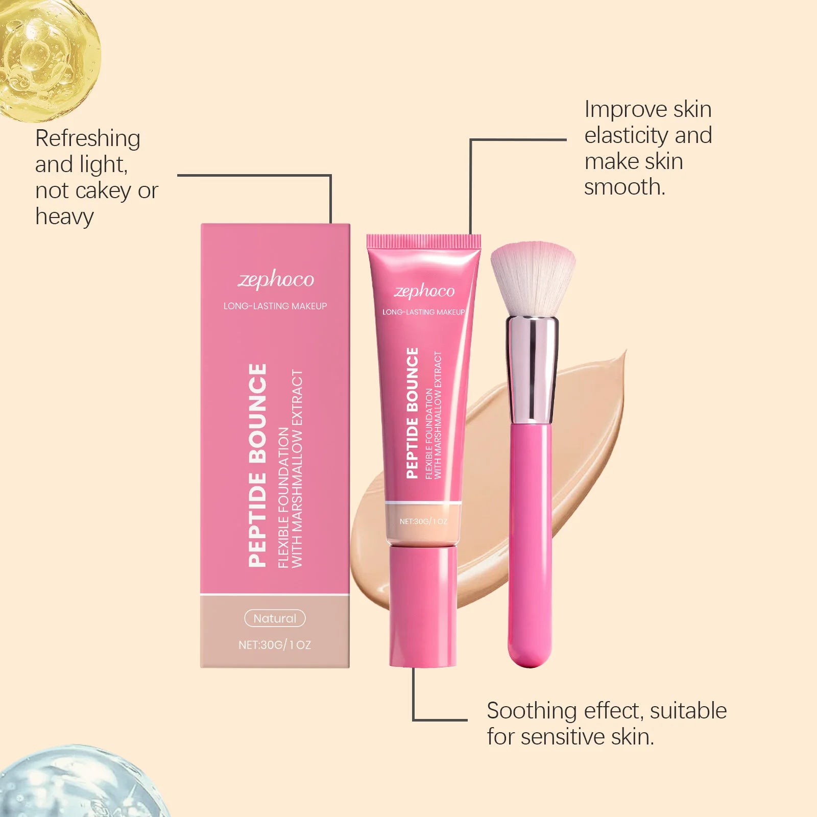 Natural Matte Lightweight Foundation Set
