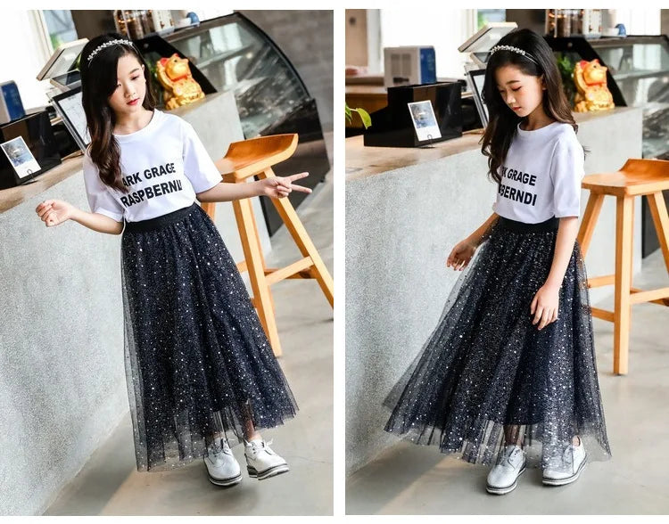 Girls Long Skirt Premium Edition