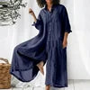 Elegant Sleeveless Wide Leg Jumpsuit