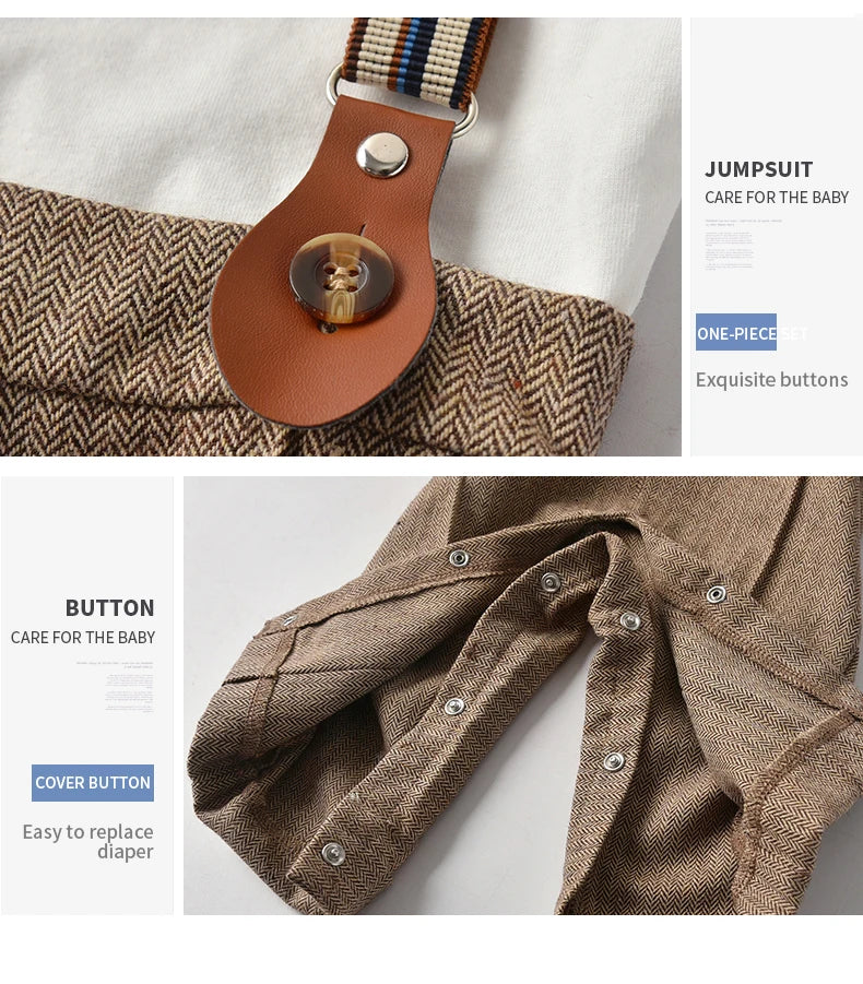 Gentleman Formal Baby Boy Set