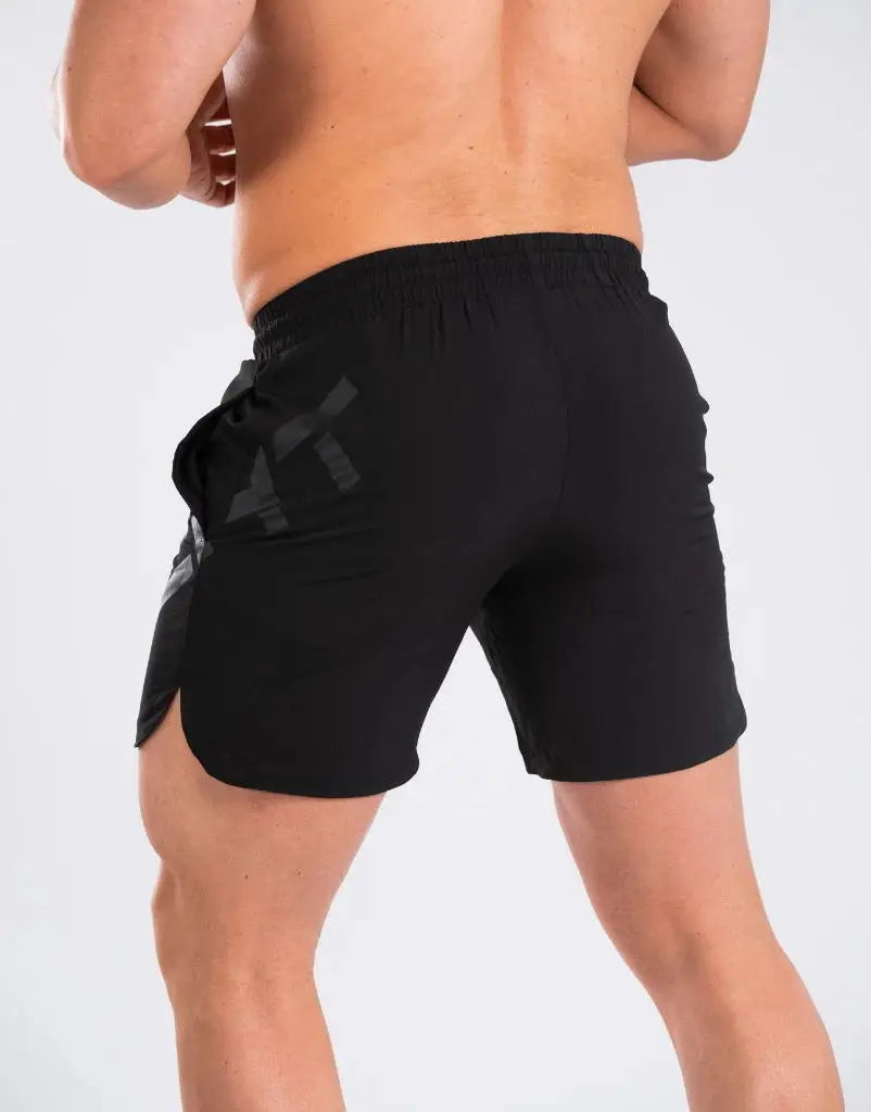 Quick Dry Printed Fitness Shorts